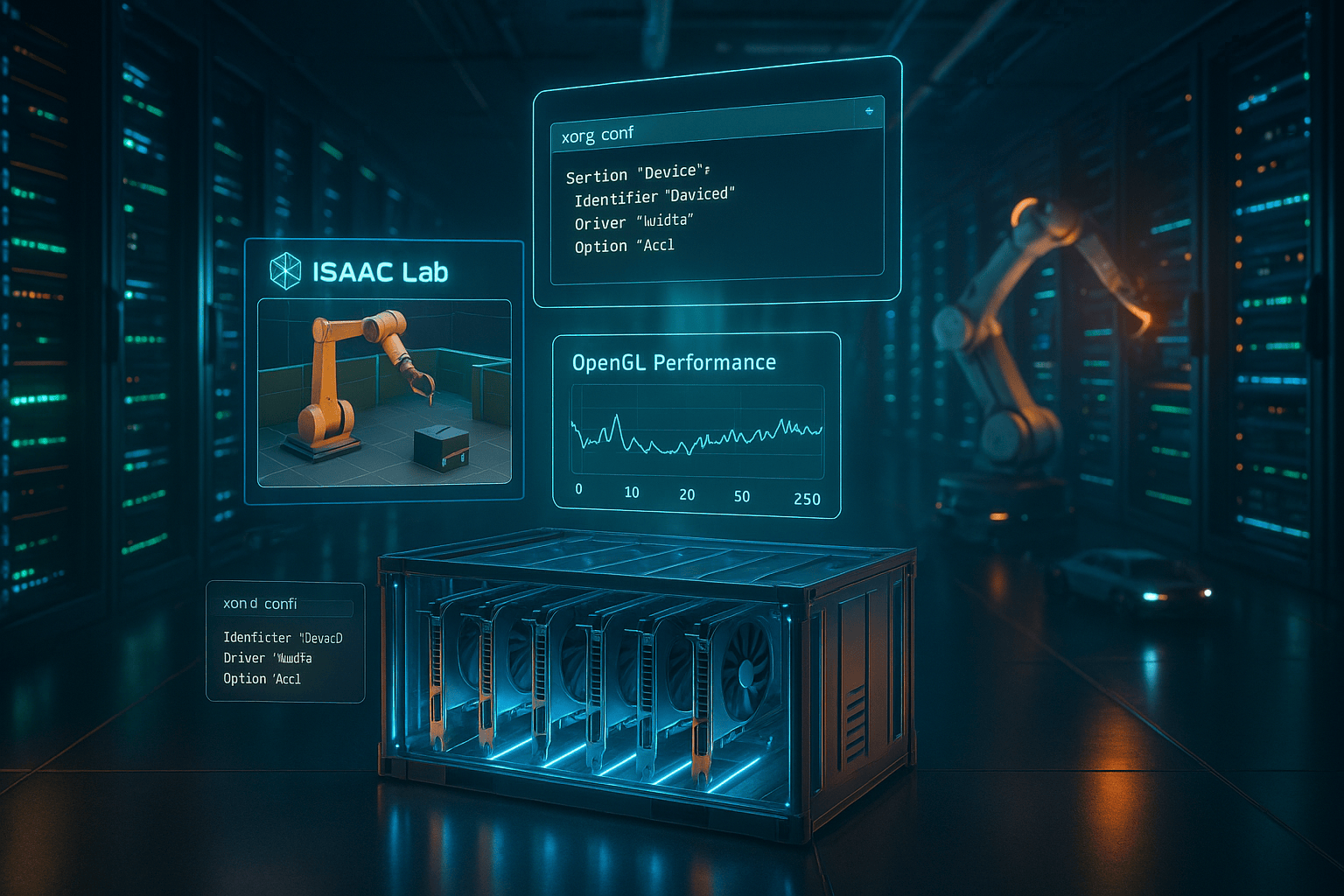 容器内为 Isaac Lab 配置渲染：GPU 加速与软件渲染方案